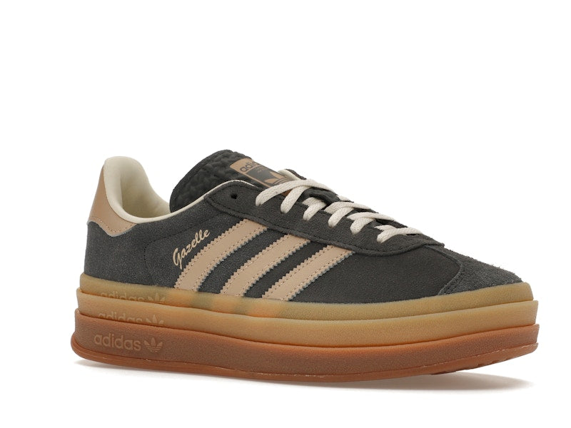 adidas Gazelle Bold Grey Magic Beige Gum (Women's)