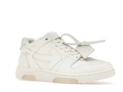 OFF-WHITE Out Of Office OOO Low Tops Triple White