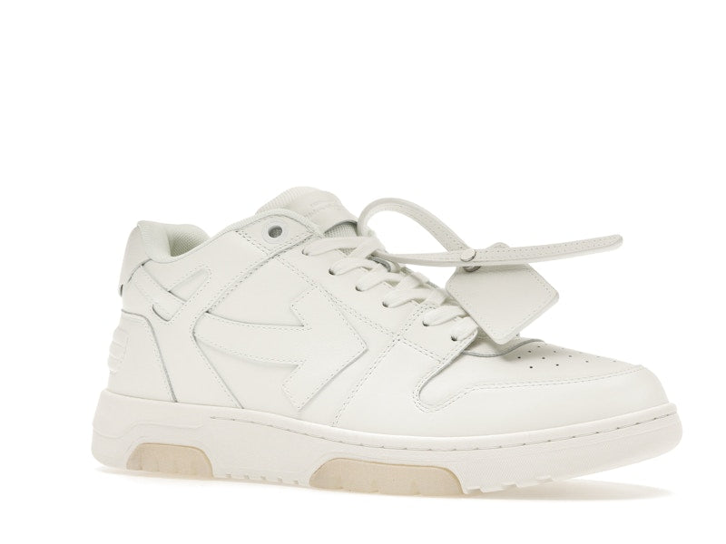 OFF-WHITE Out Of Office OOO Low Tops Triple White
