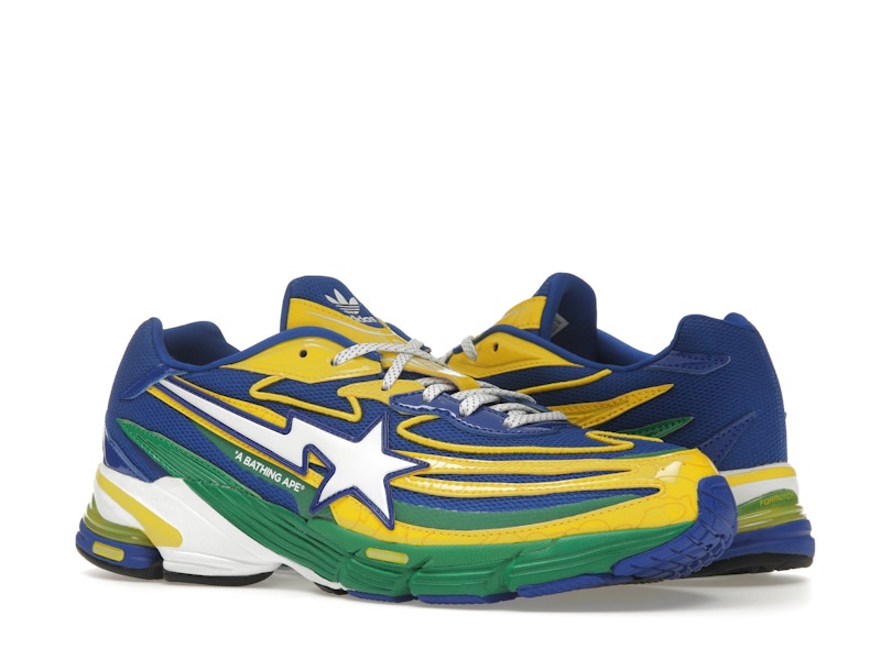 adidas Orketro Bape Yellow Blue Green