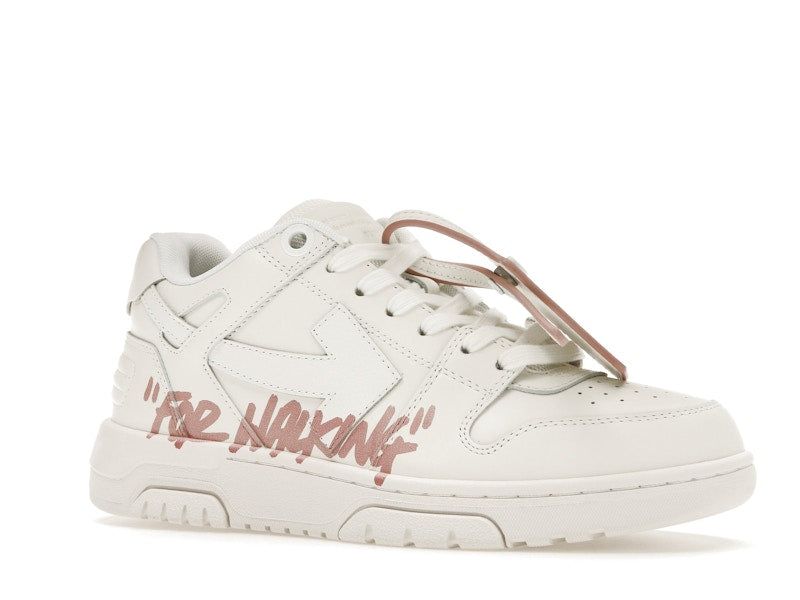 OFF-WHITE Out Of Office Low For Walking White Pink (Women's)