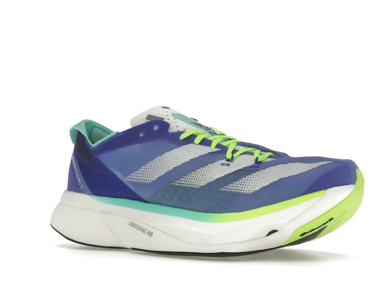 adidas Adizero Adios Pro 3 Cobalt Blue Zero Metalic Lucid Lemon