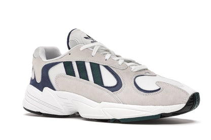 adidas Yung-1 White Noble Green Dark Blue
