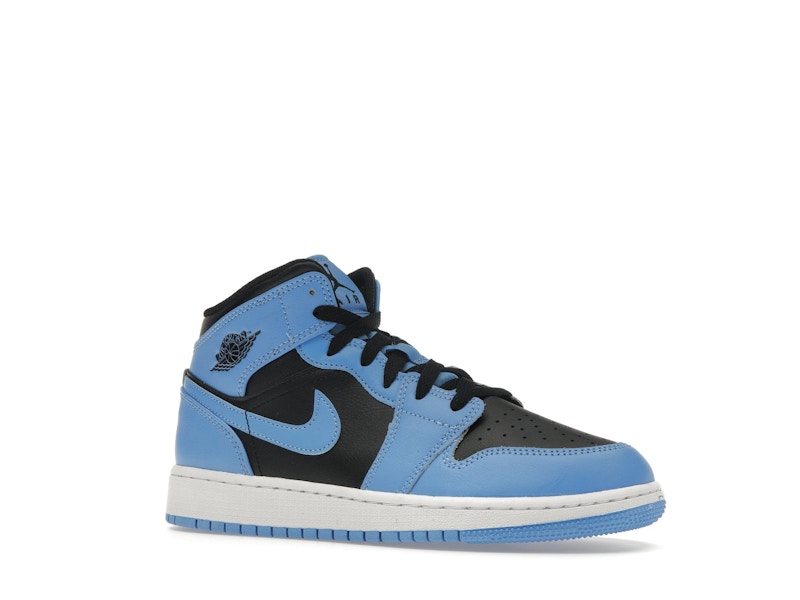 Jordan 1 Mid University Blue Black (GS)