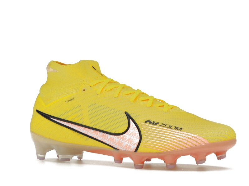 Nike Zoom Mercurial Superfly 9 Elite AG-Pro Yellow Strike Sunset Glow