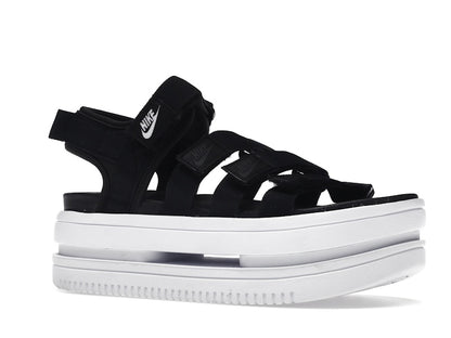 Nike Iconic Classic Sandal Black White White (Women's)