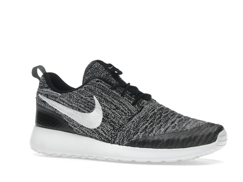 Nike Roshe One Flyknit Black White Cool Grey (Women's)