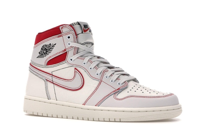 Jordan 1 Retro High Phantom Gym Red