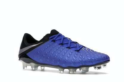 Nike Hypervenom Phantom 3 Elite Flyknit FG Racer Blue