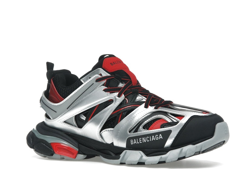 Balenciaga Track Black Red White Silver