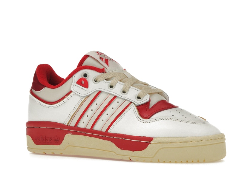 adidas Rivalry Low 86 Core White Off White Team Power Red
