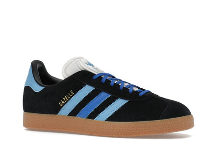 adidas Gazelle Black Light Blue (Women's)