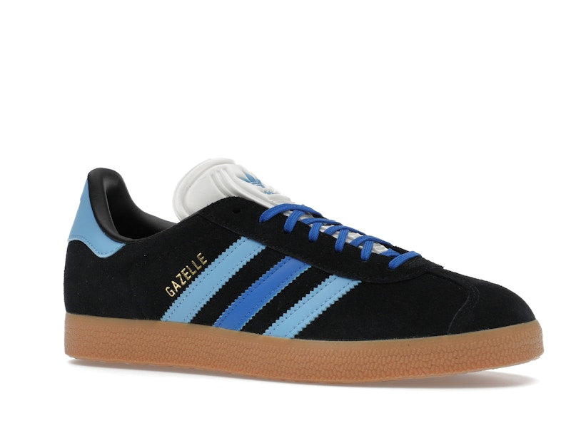 adidas Gazelle Black Light Blue (Women's)