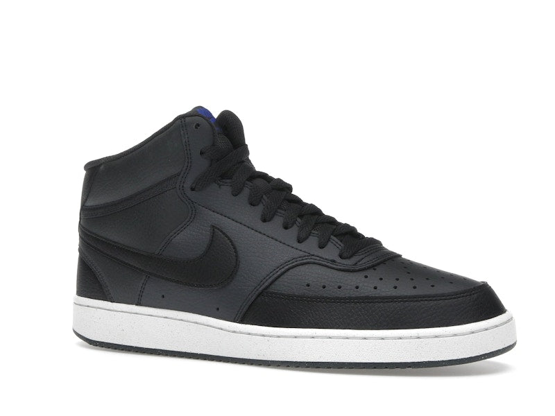 Nike Court Vision Mid Next Nature Dark Smoke Grey Off Noir Racer Blue Black