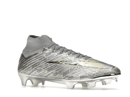 Nike Zoom Mercurial Superfly 9 Elite XXV SE FG Metallic Silver