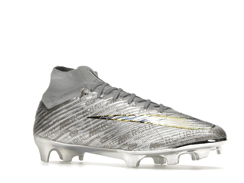 Nike Zoom Mercurial Superfly 9 Elite XXV SE FG Metallic Silver