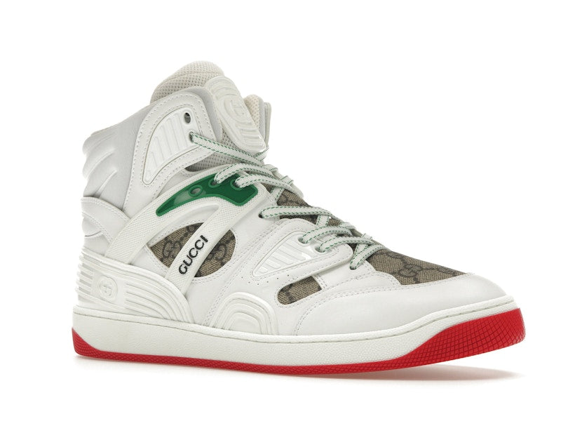 Gucci Basket White Demetra Red (Women's)
