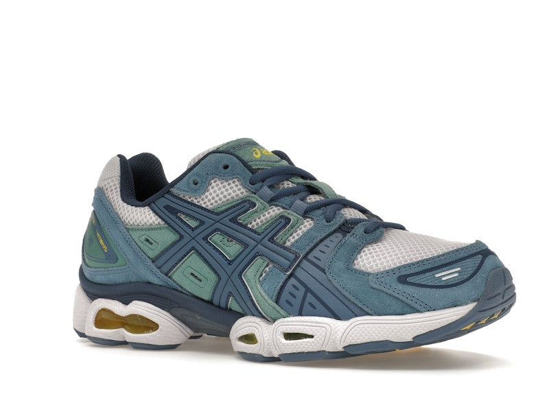 ASICS Gel-Nimbus 9 Grey Floss Blue Green