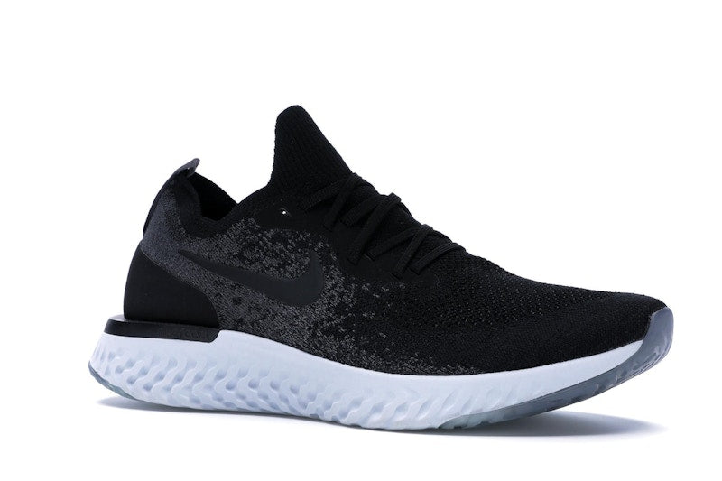 Nike Epic React Flyknit Black Dark Grey