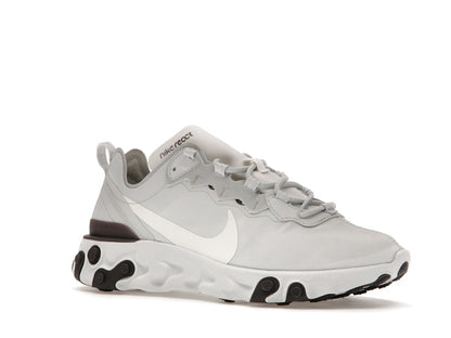 Nike React Element 55 Pure Platinum Thunder Grey