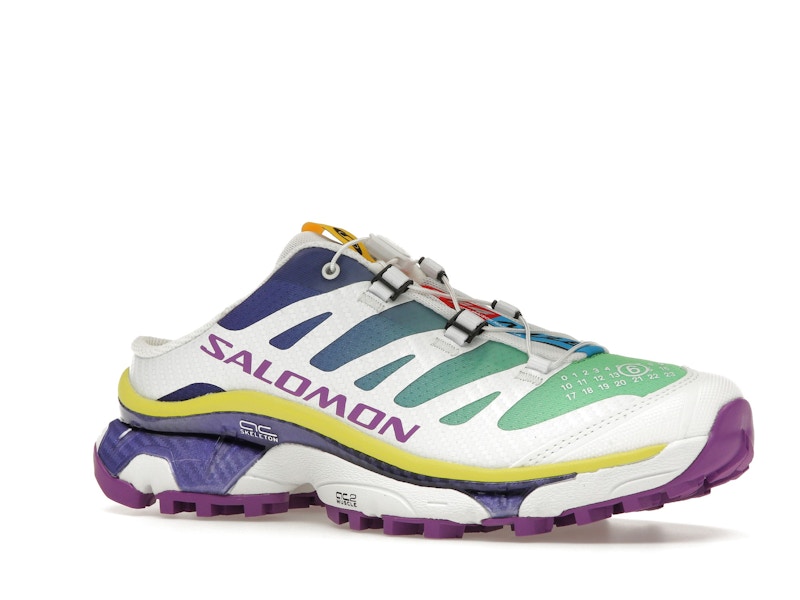 Salomon XT-4 Mule MM6 Maison Margiela Ivory Purple Multi