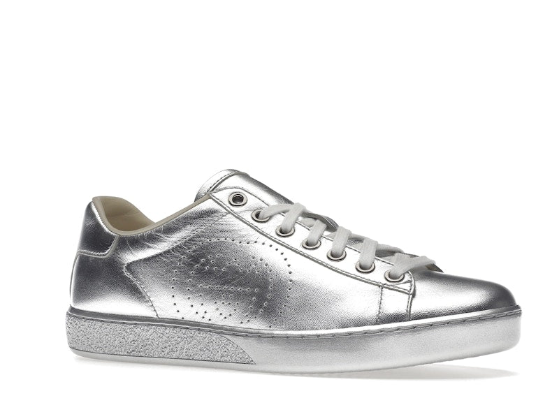 Gucci Ace Metallic Silver (Women's)