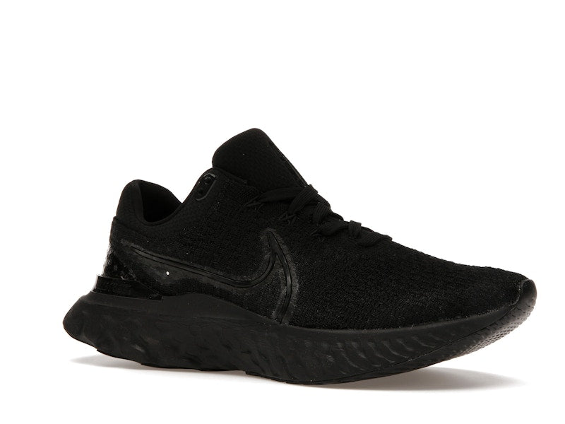 Nike React Infinity Run Flyknit 3 Triple Black
