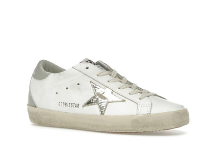 Golden Goose Superstar Deluxe White Platinum Grey (Women's)