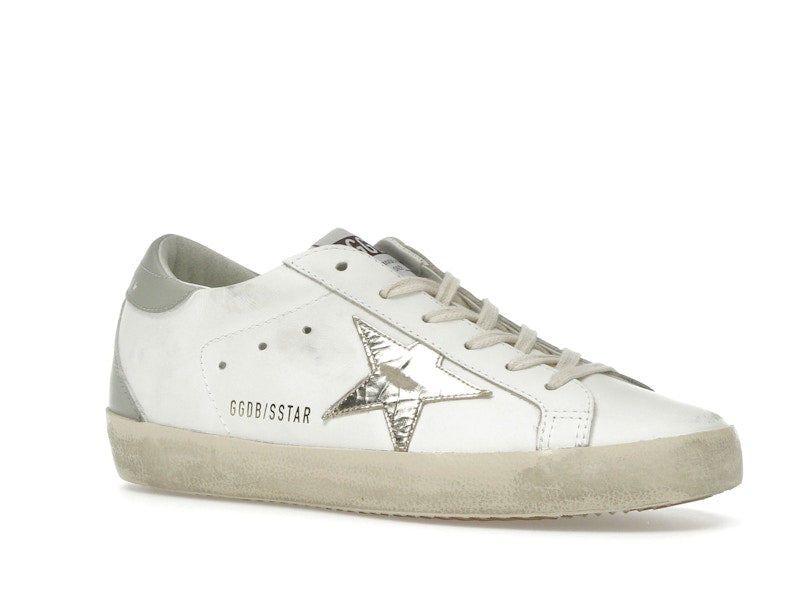 Golden Goose Superstar Deluxe White Platinum Grey (Women's)