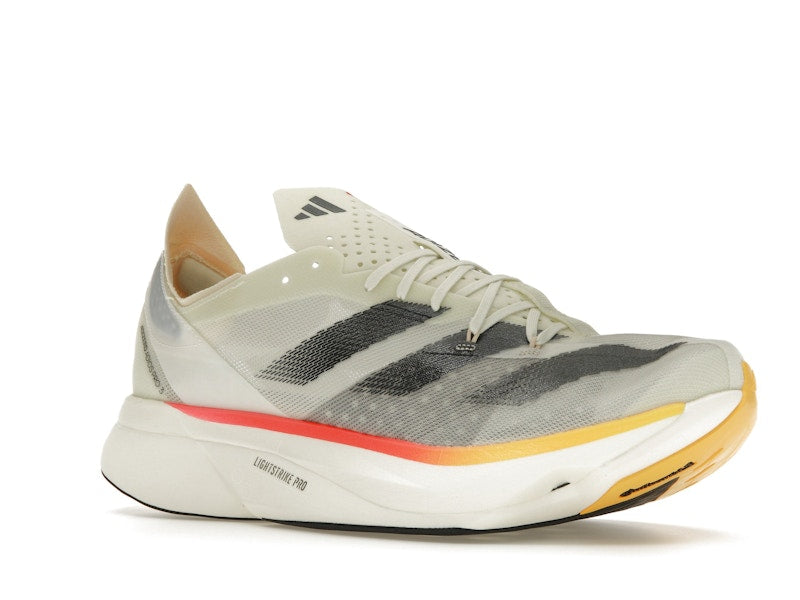 adidas Adizero Adios Pro 3 Ivory Core Black Crystal Sand