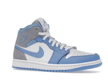 Jordan 1 Mid University Blue Grey