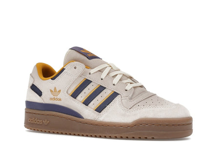 adidas Forum Low CL White Preloved Violet Yellow