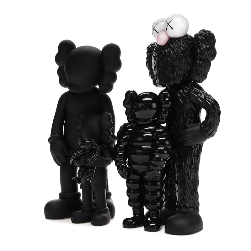 KAWS Family Vinyl Figures Black