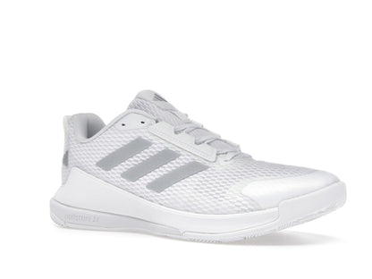 adidas Novaflight 2 Indoor Cloud White Silver Metallic (Women's)