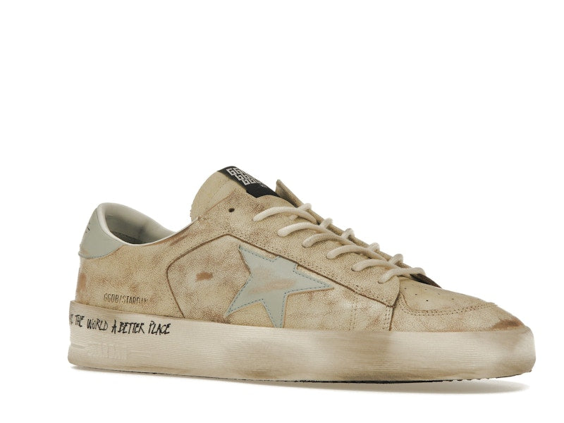 Golden Goose Stardan White Vintage Light Blue
