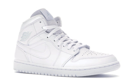 Jordan 1 Mid Triple White (2018)