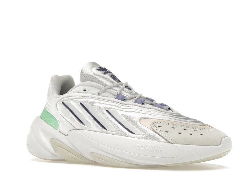 adidas Ozelia Cloud White Dark Purple Beam Green (Women's)
