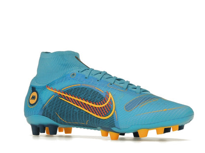 Nike Mercurial Superfly 8 Elite AG Chlorine Blue Laser Orange