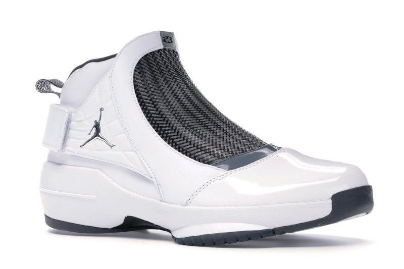 Jordan 19 Retro White Flint Grey