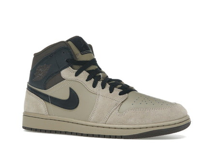 Jordan 1 Mid Khaki Baroque Brown