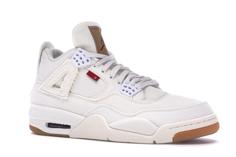Jordan 4 Retro Levi's White (Blank Tag)