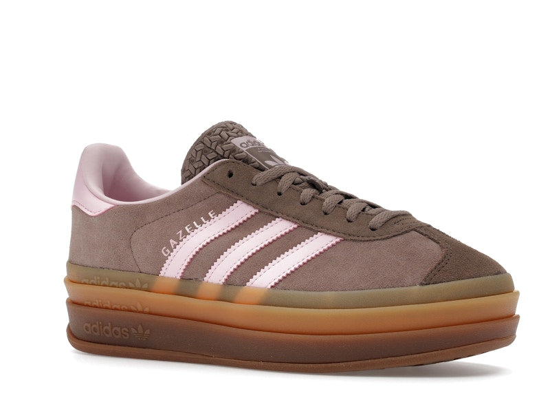 adidas Gazelle Bold Trace Brown Clear Pink (Women's)