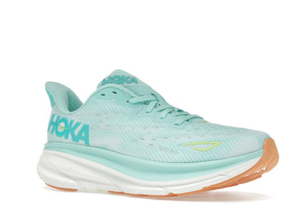 Hoka One One Clifton 9 Seafoam Aqua Breeze (Women's)
