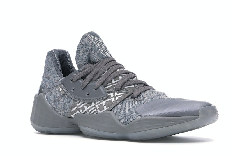 adidas Harden Vol. 4 Grey Three Cloud White