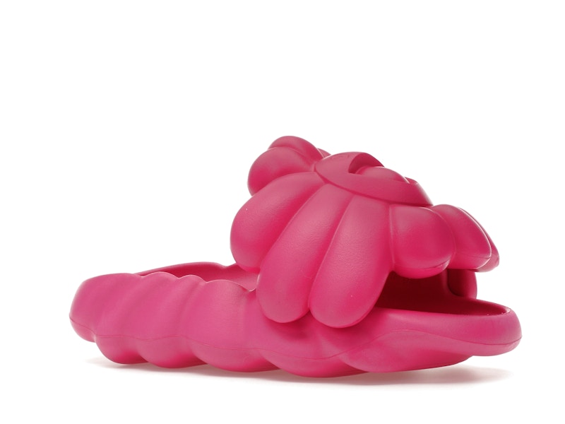 Takashi Murakami Ohana Full-Bloom Slide Raspberry Rose