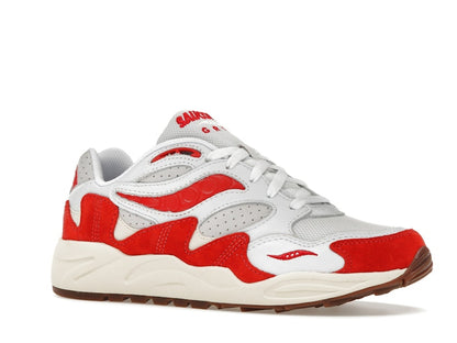 Saucony Grid Shadow 2 Ivy Prep White Red