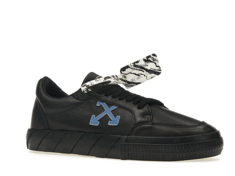OFF-WHITE Vulc Low Black/Blue Leather SS21
