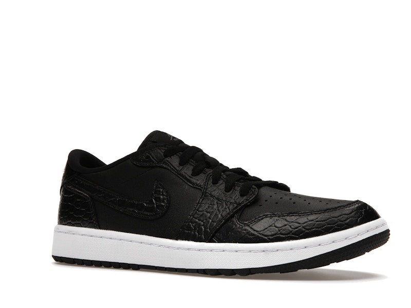 Jordan 1 Retro Low Golf Black Croc