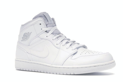 Jordan 1 Mid White/Pure Platinum