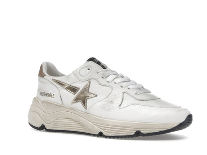 Golden Goose Running Sole White Gold (Women's)